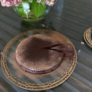 Indulgent chocolate cake
