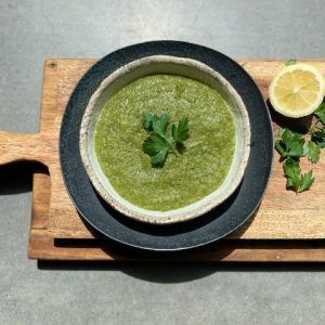 Gut loving green soup