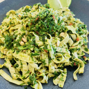 Green pasta