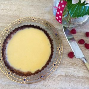 Zesty lemon tart