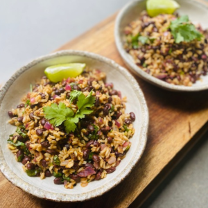 Brown rice salad