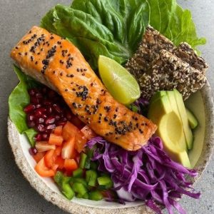 Salmon nourish bowl