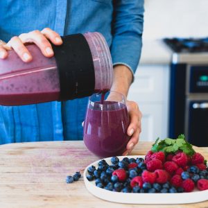 Mixed berry smoothie